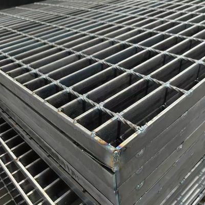 Large Load Capacity Non Slip Grating In Aluminum / Steel / Stainless Steel