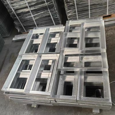 30mmx30mm Pitch 3mm Steel Grating with Galvanized Surface