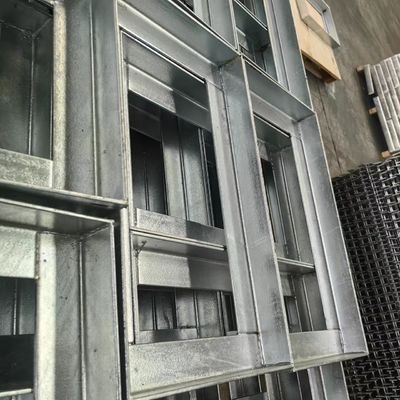 30mmx30mm Pitch 3mm Steel Grating with Galvanized Surface