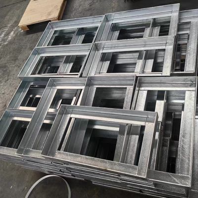 30mmx30mm Pitch 3mm Steel Grating with Galvanized Surface