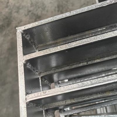 Bright Surface Bar Grating Mesh / Flat Steel Grating with Flat Bars Modern Style Hot Galvanized