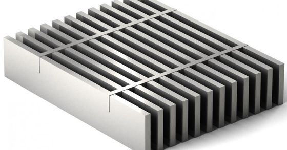 30mm Heavy Duty Anti skid Hot Dip Galvanized T Bar Industrial Steel Security Grating