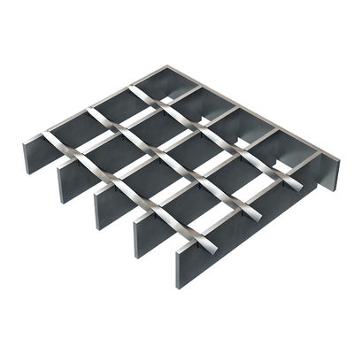 30mm Heavy Duty Anti skid Hot Dip Galvanized T Bar Industrial Steel Security Grating
