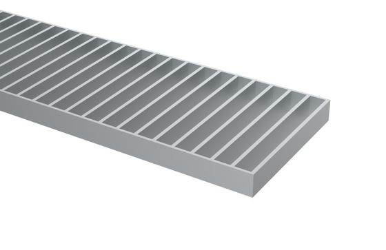 30mm Heavy Duty Anti skid Hot Dip Galvanized T Bar Industrial Steel Security Grating