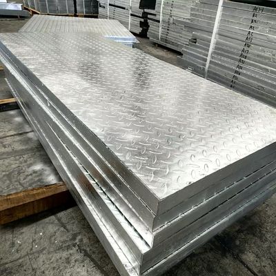 30mm Bearing Bar Pitch Industrial Steel Safety Grating Aluminium Checkered Plates