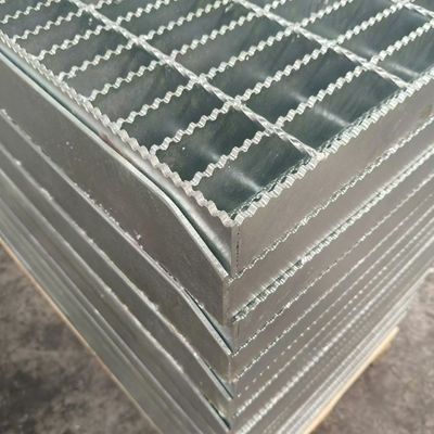 Smooth Surface Industrial Steel Grating Galvanized Floor Decking Stainless