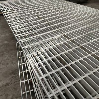 30mm Bearing Bar Anti Rust Gully Hot Galvanized Steel Grating With 3mm Cross Bars