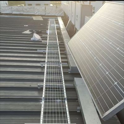 Machine Pressure Welded Flat Steel Grating Bar Mesh Smooth