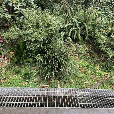 welded commercial Flat Bar Steel Grating With 30mm Bearing Bar Spacing
