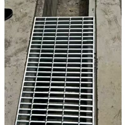 Bright Surface Industrial Steel Grating Anti Rust Stainless