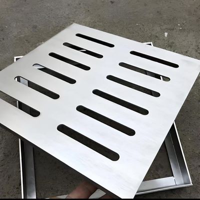 Modern Bright Surface 40mm Height Aluminum Bar Grating 900mm