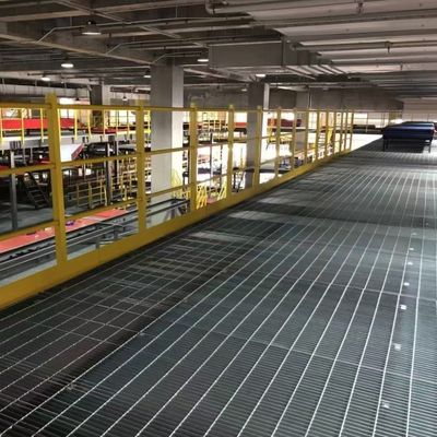 900mm Wide Aluminum Plain Bar Grating With Anodized Finish