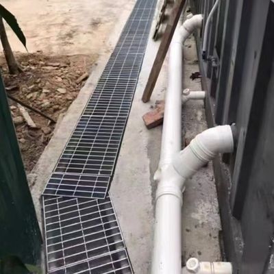 5mm Lightweight Aluminum Open Bar Grating With 1 Inch Bar Spacing And Anodized Surface
