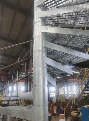 YB/T4001.1-2007 Standard Industrial Steel Grating With Hot Galvanized Surface And 3mm Cross Bar Thickness