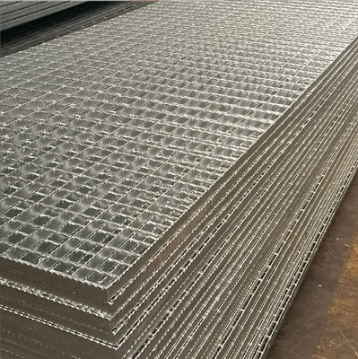 30mm Bearing Bar Spacing Industrial Steel Grating Stainless Texture 3mm Cross Bar Thickness