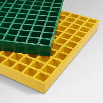 Q235 Q345 Grade Fiberglass Grating Panels Low Maintenance Multi Purpose