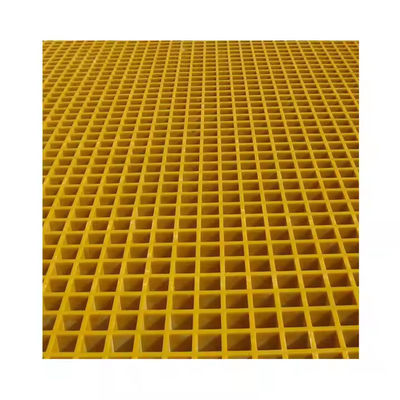 Q235 Q345 Grade Fiberglass Grating Panels Low Maintenance Multi Purpose