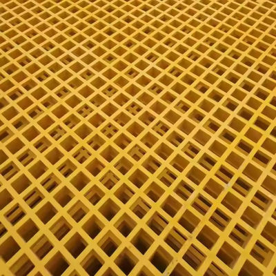 Q235 Q345 Grade Fiberglass Grating Panels Low Maintenance Multi Purpose