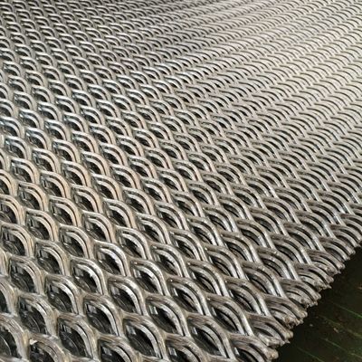 Max Panel Length 3000 Mm Steel Expanded Metal Sheet Strong And Resilient Structures
