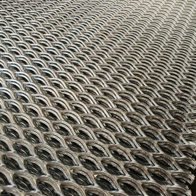 Max Panel Length 3000 Mm Steel Expanded Metal Sheet Strong And Resilient Structures