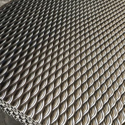 Galvanized Steel Expanded Metal Sheet In Q235 Raw Material For Industrial