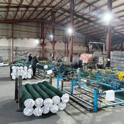 Secure Property Varying Height Metal Mesh Fence Chain Link Design