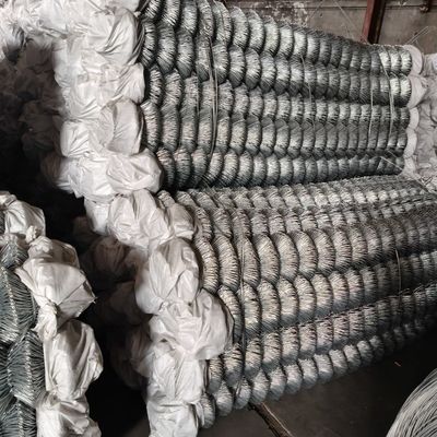 Galvanized Chain Link Fence Powder Coated Finish Varying Post Length for Durable Protection