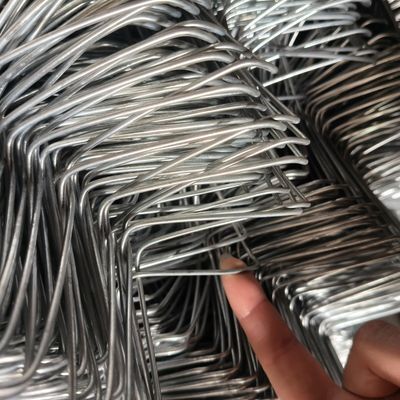 Galvanized Chain Link Fence Powder Coated Finish Varying Post Length for Durable Protection