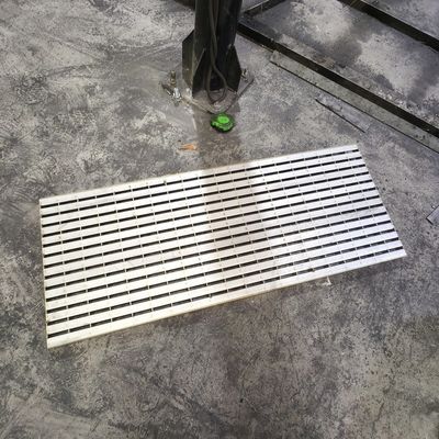 Polished Q235 Steel Bar Grille Sturdy Structure In Heavy Duty Environments