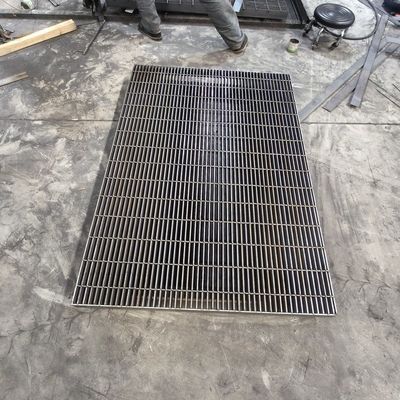1000x1000mm Industrial Steel Grating With Machine Pressure Welding Technology Since 1990