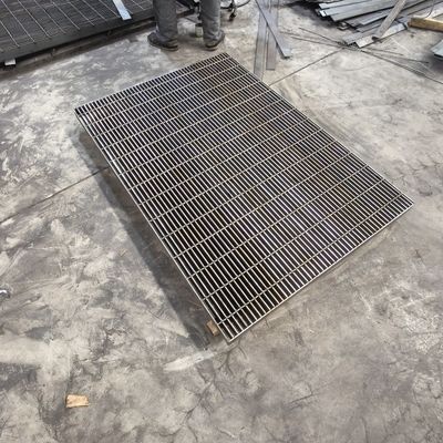 1000x1000mm Industrial Steel Grating With Machine Pressure Welding Technology Since 1990