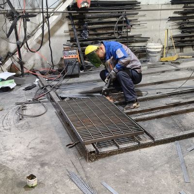 Anti Rust Steel Grating Flat Bar Type for Machine Pressure Welding Anti Corrosion
