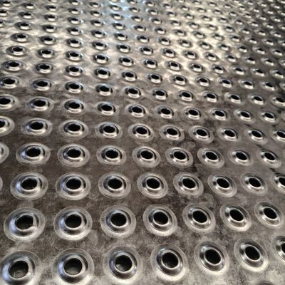Electrostatic Powder Spraying Perforated Metal Plate With Holes Hexagonal Hole Pattern