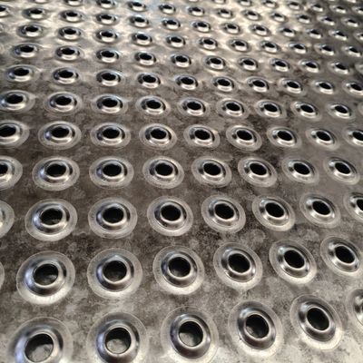 Electrostatic Powder Spraying Perforated Metal Plate With Holes Hexagonal Hole Pattern