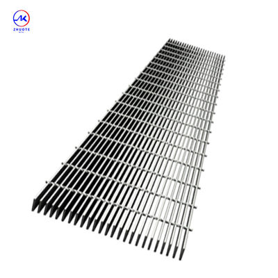 Welding Process Industrial Steel Grating With 30mm Bearing Bar Pitch And Hot Galvanized Surface