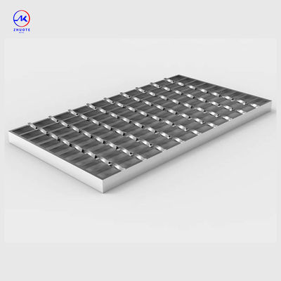 Steel Floor Decking Industrial Steel Grating with Stainless Steel Texture and Welding Process