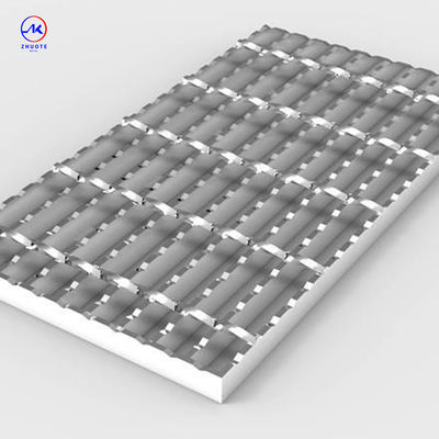 Steel Floor Decking Industrial Steel Grating with Stainless Steel Texture and Welding Process