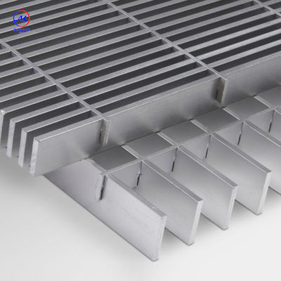 Steel Floor Decking Industrial Steel Grating with Stainless Steel Texture and Welding Process