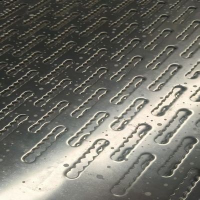 3mm Hole Diameter Perforated Metal Plate 0.5mm Thickness Strong Sturdy Design