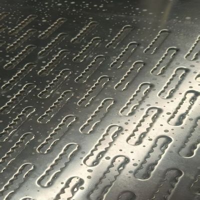 Excellent Sound Absorption Perforated Metal Plate With Bright Surface And ISO9001 Standard