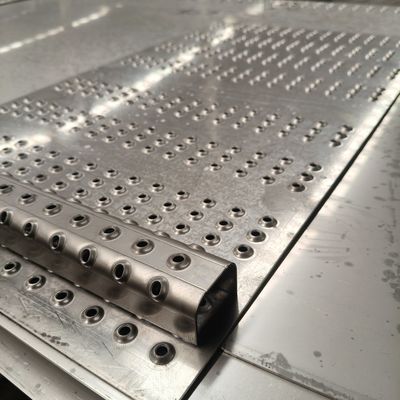 Excellent Sound Absorption Perforated Metal Plate With Bright Surface And ISO9001 Standard