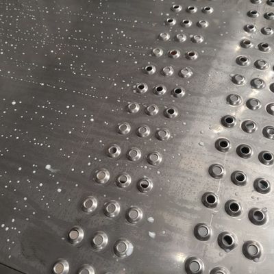 Excellent Sound Absorption Perforated Metal Plate With Bright Surface And ISO9001 Standard