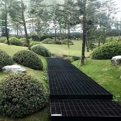 Flat Bar Type Anti Rust Heavy Duty Steel Grating With Machine Pressure Welding Technology