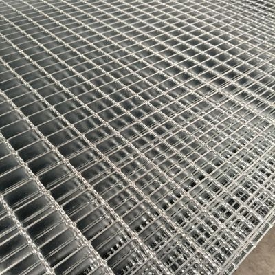 1000x6000mm Size Anti-Rust Steel Grating Biggest Size 1050mm*6000mm For Industrial Environments
