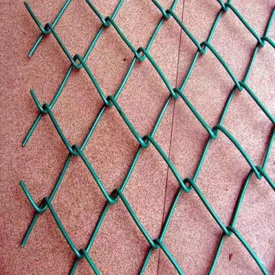 Galvanized Chain Link Fence with Powder Coated Finish