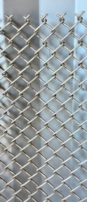 Galvanized Chain Link Fence with Powder Coated Finish