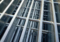 Hot Dip Galvanized Steel Grating For Power Plant With Round Steel Cross Bar