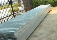1100*6000mm Serrated Steel Grating , Floor Forge Walkway Steel Grating