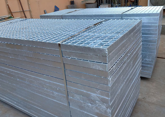Plain Bar Steel Walkway Grating 58x5 Heavy Duty Industrial Deck Flooring
