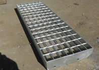Serrated Grating Stair Treads Galvanized Feature Mild Steel Material